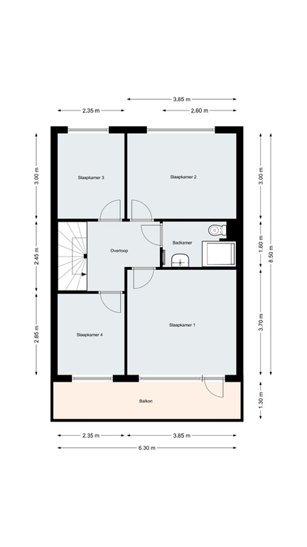 mediumsize floorplan